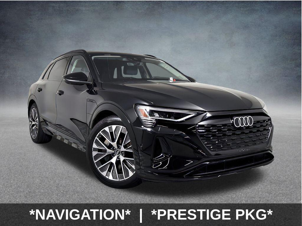 used 2024 Audi Q8 e-tron car, priced at $53,999