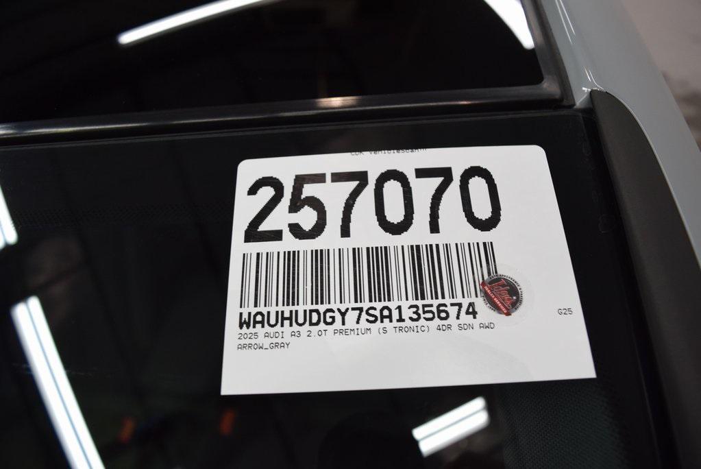 new 2025 Audi A3 car, priced at $46,535