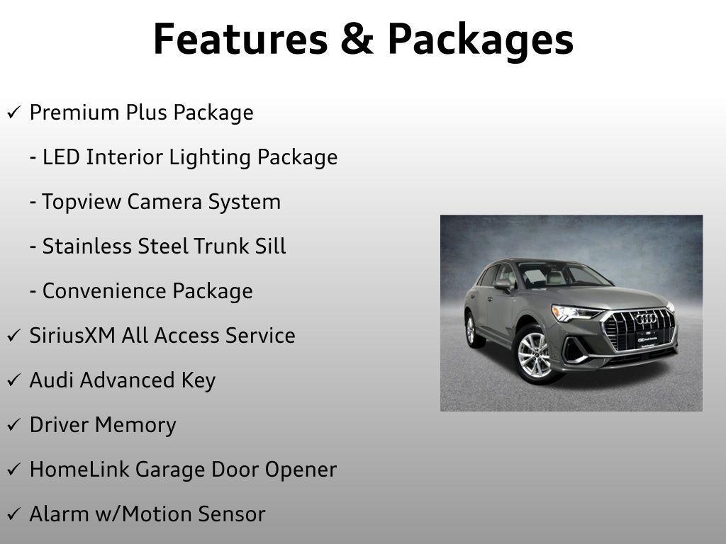used 2022 Audi Q3 car, priced at $29,799