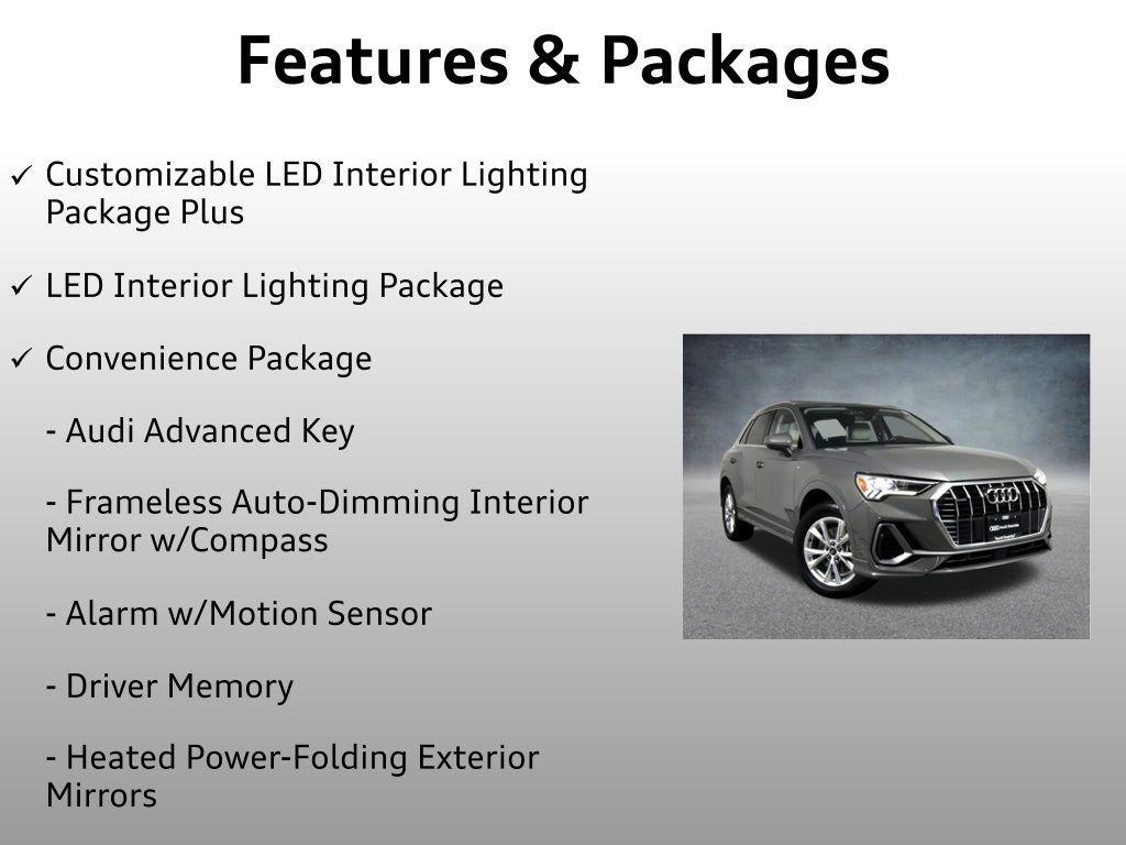 used 2022 Audi Q3 car, priced at $29,799
