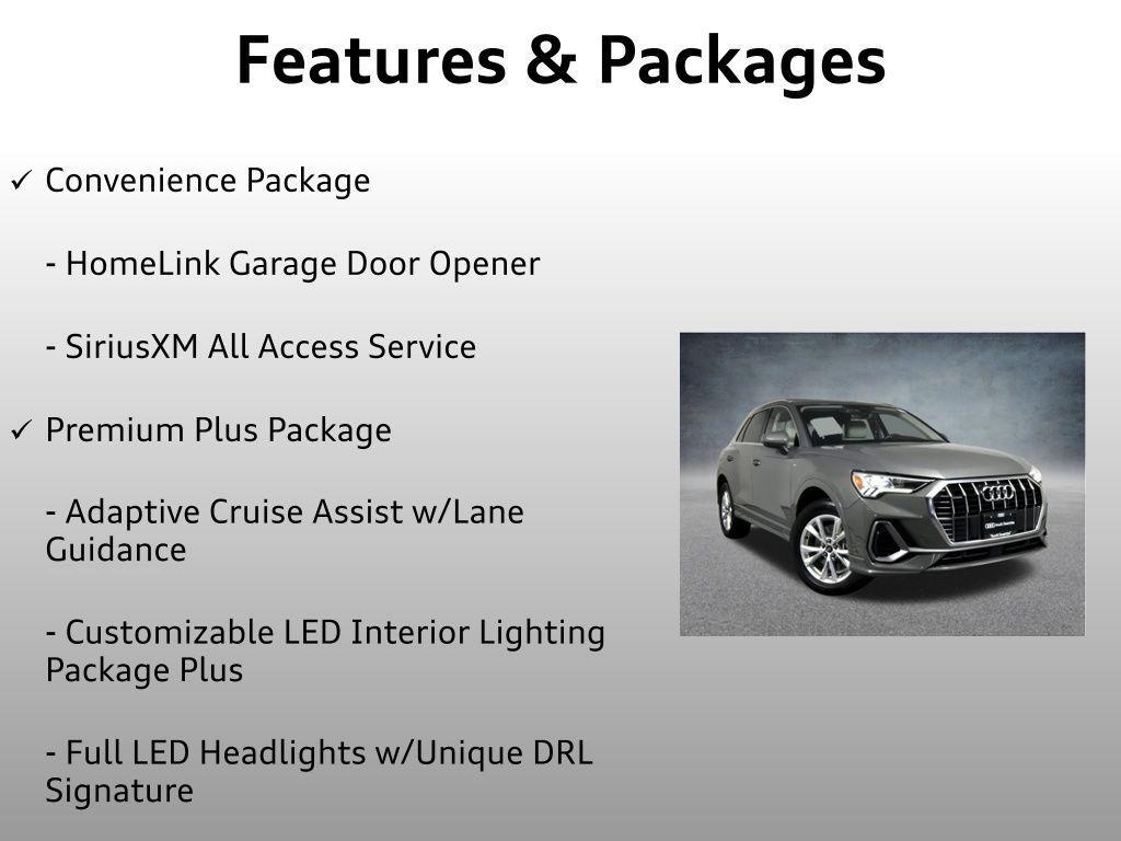 used 2022 Audi Q3 car, priced at $29,799