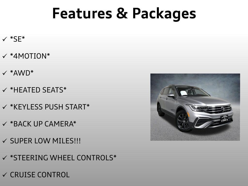 used 2024 Volkswagen Tiguan car, priced at $27,299