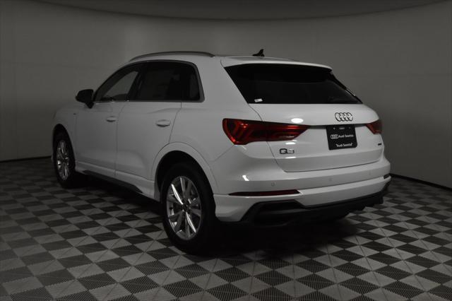 new 2025 Audi Q3 car, priced at $46,815
