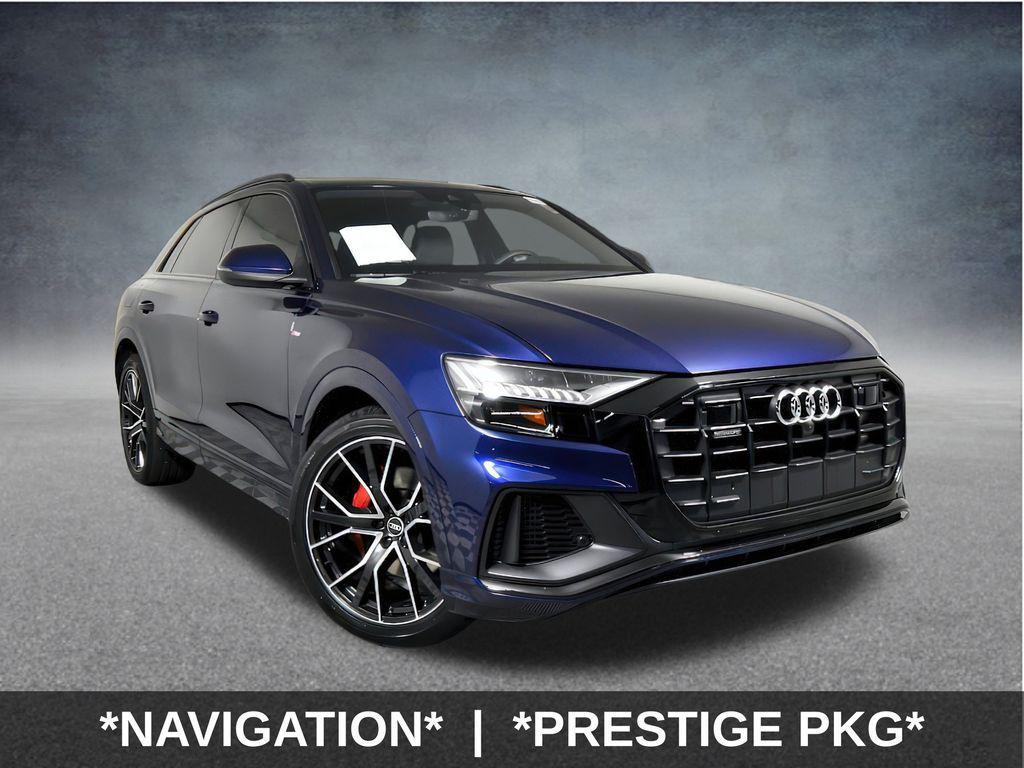 used 2022 Audi Q8 car, priced at $56,999