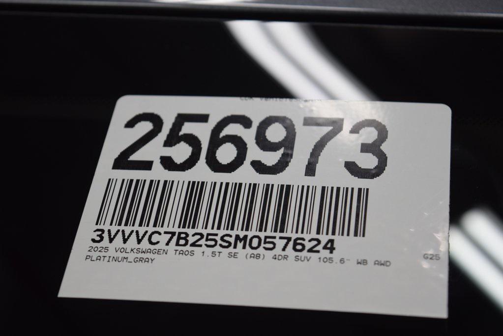 new 2025 Volkswagen Taos car, priced at $32,856