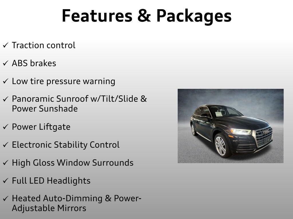 used 2018 Audi Q5 car, priced at $20,999