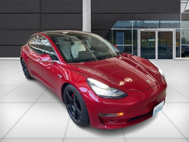 used 2018 Tesla Model 3 car, priced at $24,999