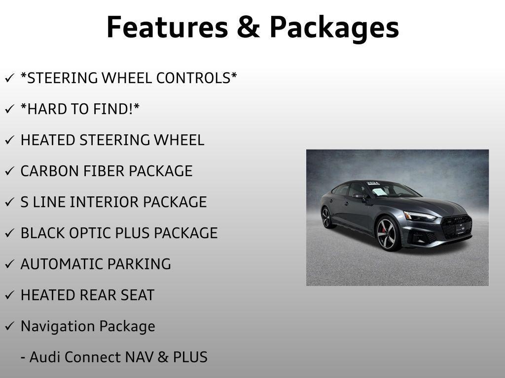 used 2024 Audi A5 Sportback car, priced at $42,999