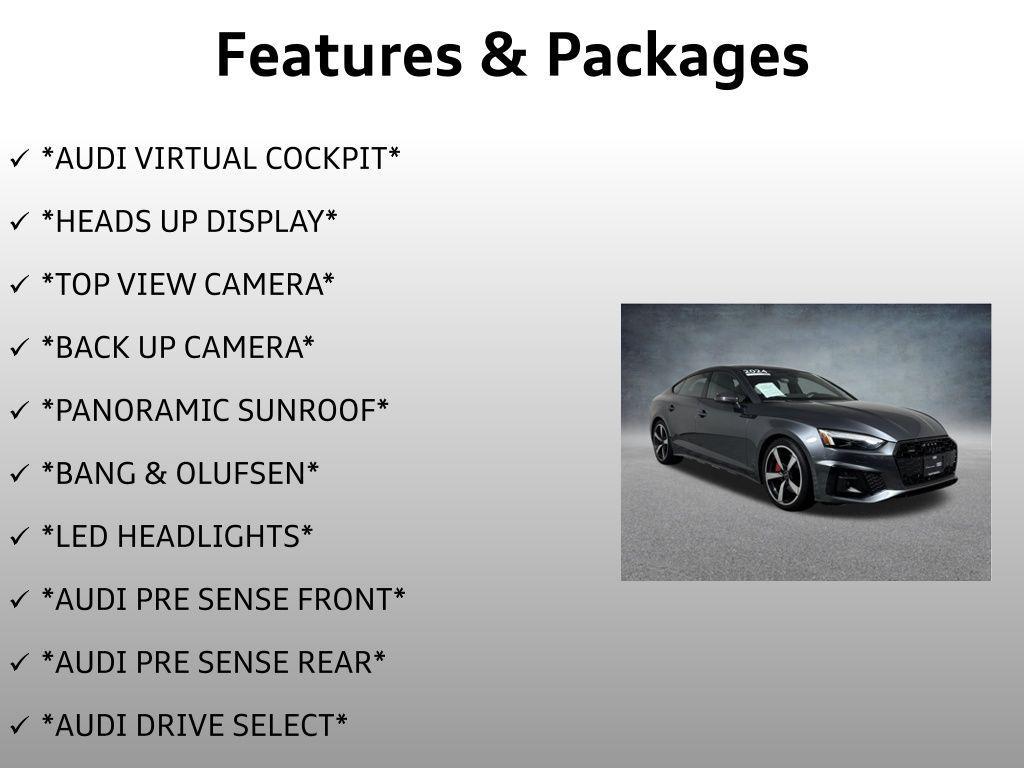 used 2024 Audi A5 Sportback car, priced at $42,999