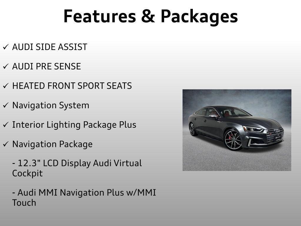used 2018 Audi S5 car, priced at $35,299