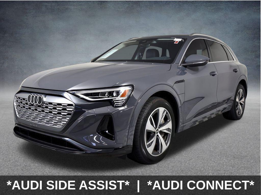 used 2024 Audi Q8 e-tron car, priced at $42,999
