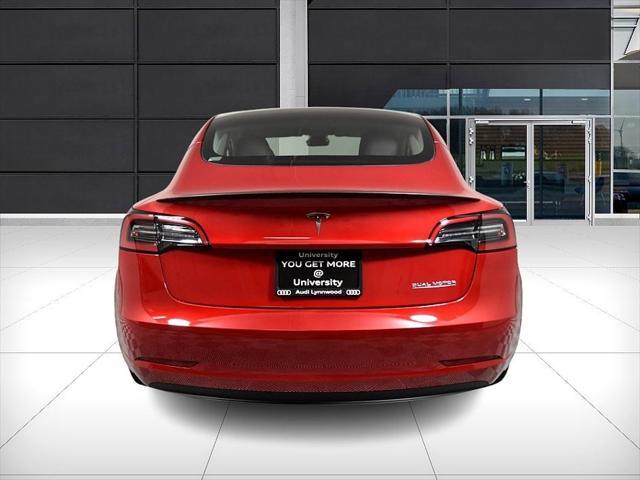 used 2023 Tesla Model 3 car, priced at $36,499