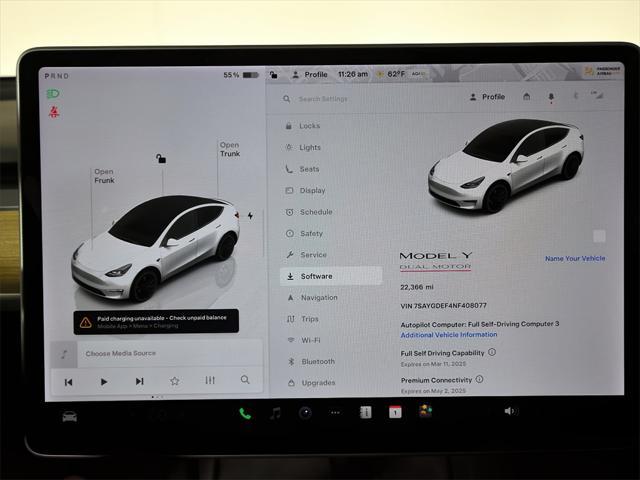 used 2022 Tesla Model Y car, priced at $32,599