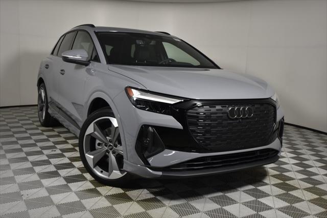 new 2025 Audi Q4 e-tron car, priced at $63,580