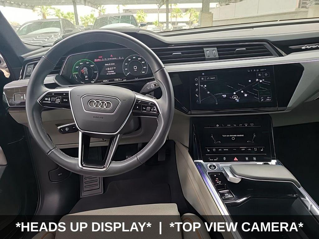 used 2024 Audi Q8 e-tron car, priced at $53,999