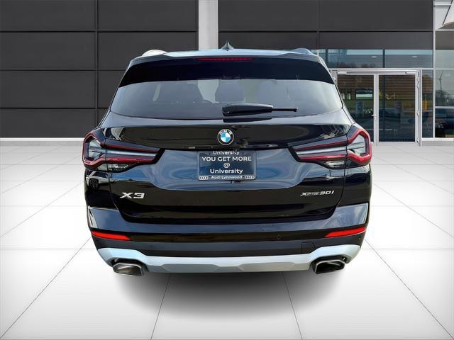 used 2023 BMW X3 car, priced at $34,899