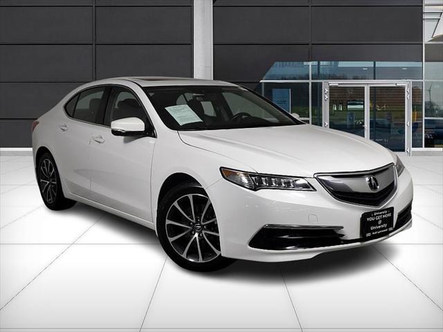 used 2015 Acura TLX car, priced at $17,499