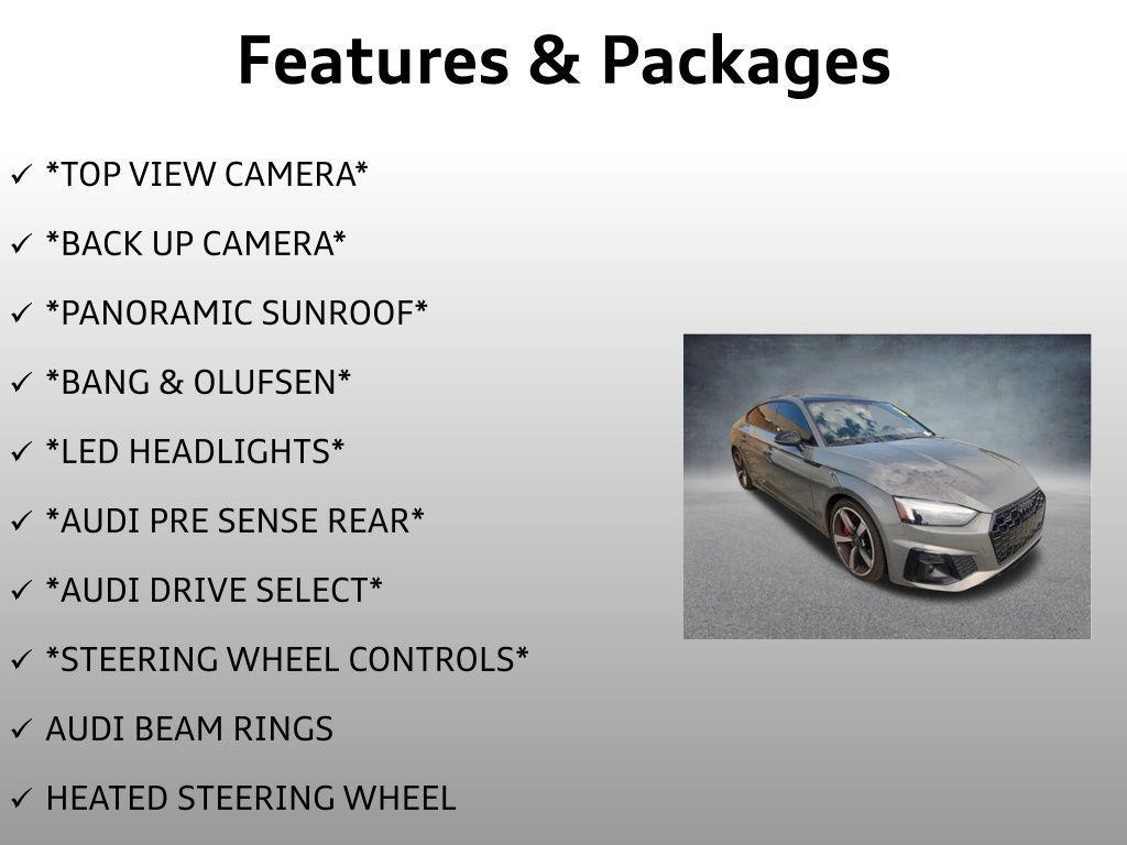 used 2023 Audi A5 Sportback car, priced at $37,999