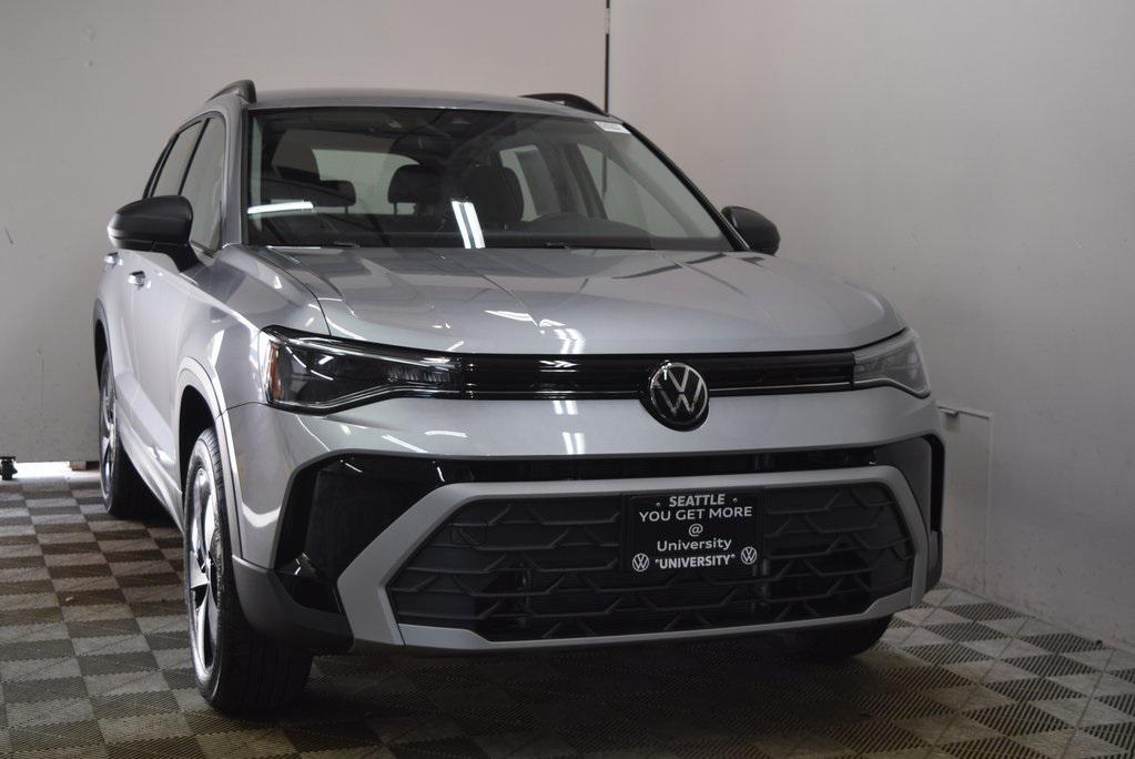 new 2025 Volkswagen Taos car, priced at $28,416
