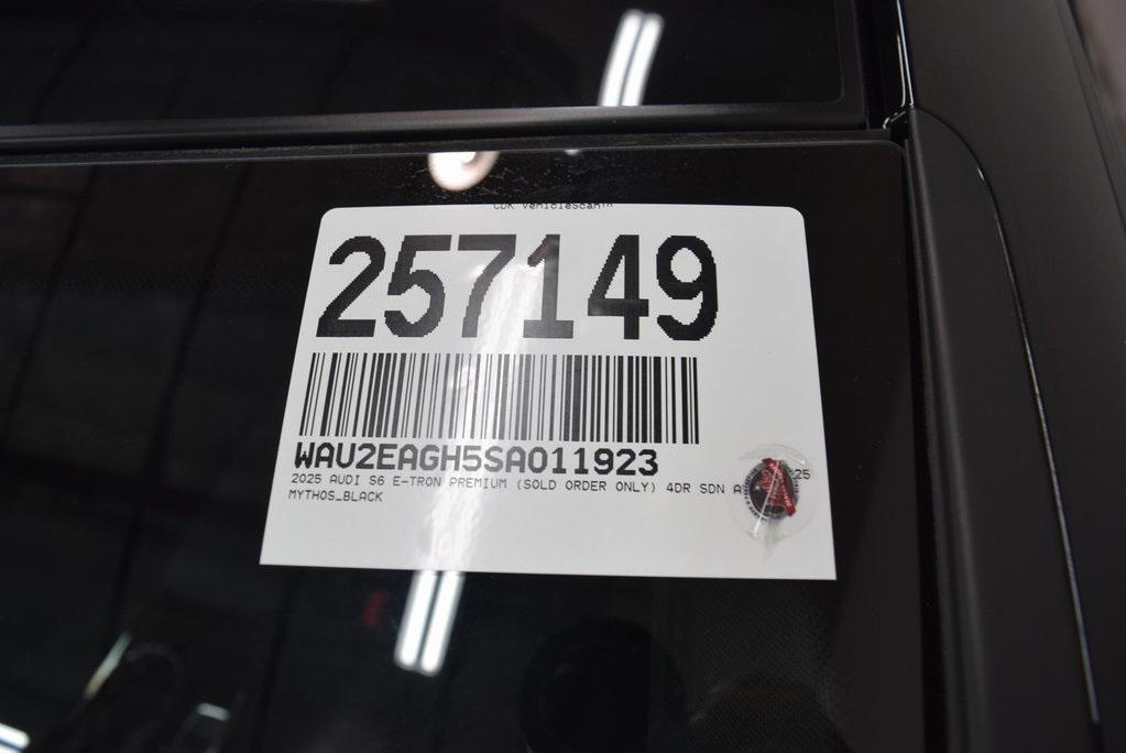 new 2025 Audi S6 e-tron car, priced at $86,650