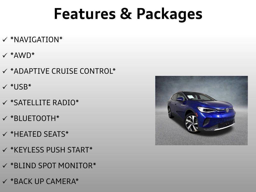 used 2021 Volkswagen ID.4 car, priced at $24,499