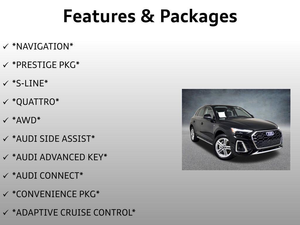 used 2024 Audi Q5 e car, priced at $48,499