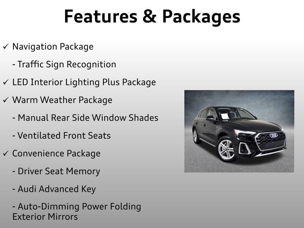 used 2024 Audi Q5 e car, priced at $48,499