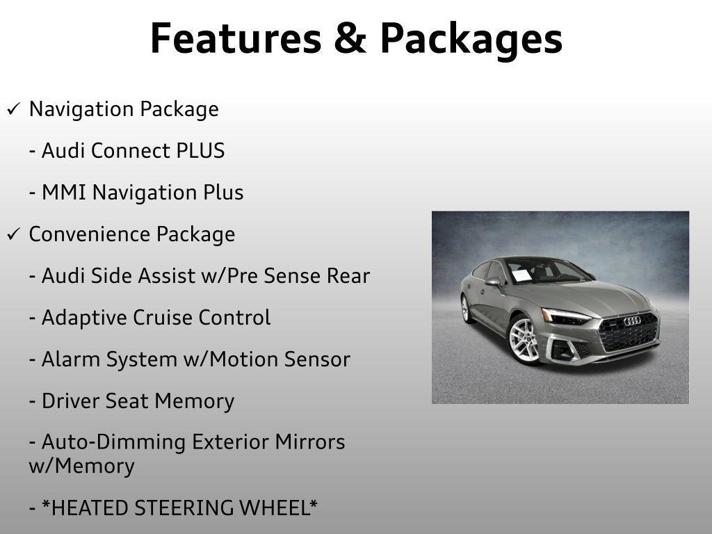 used 2023 Audi A5 Sportback car, priced at $36,699