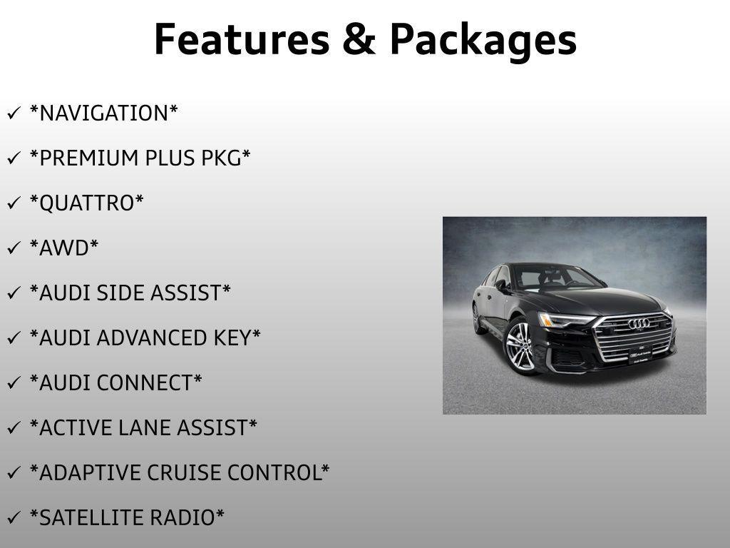used 2022 Audi A6 car, priced at $43,999