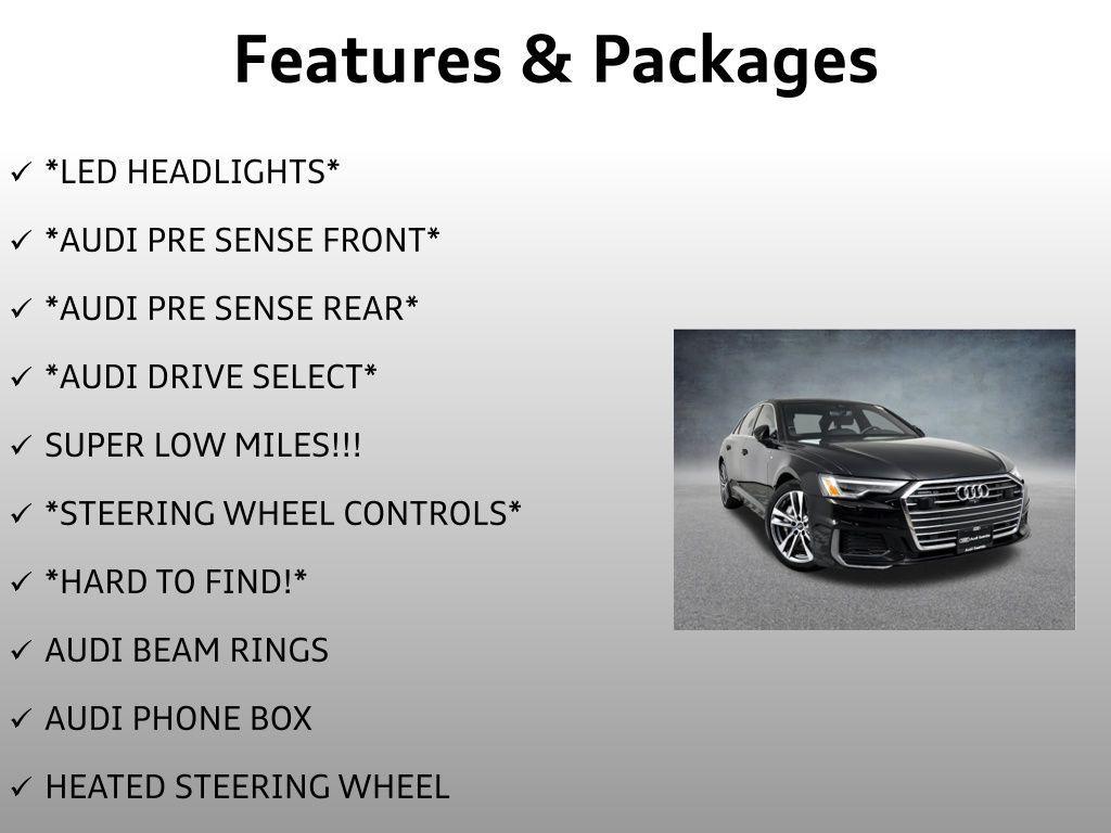 used 2022 Audi A6 car, priced at $43,999