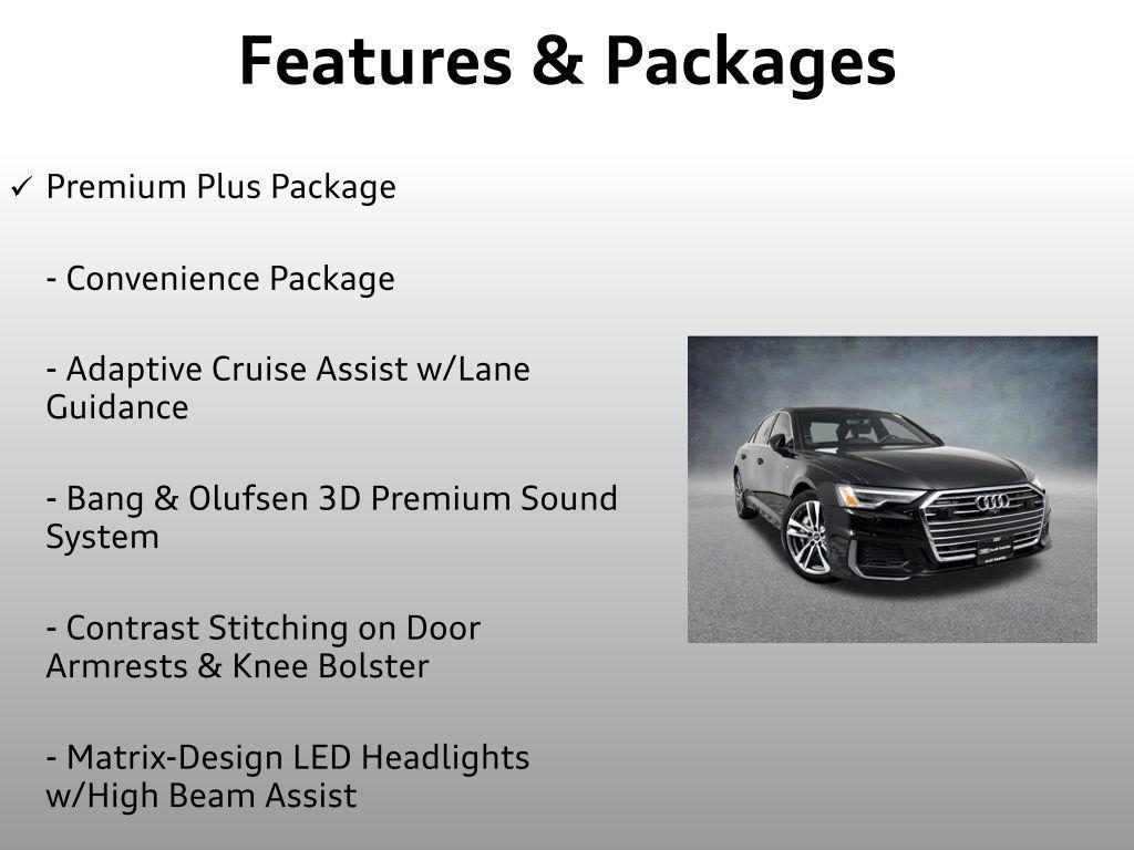 used 2022 Audi A6 car, priced at $43,999