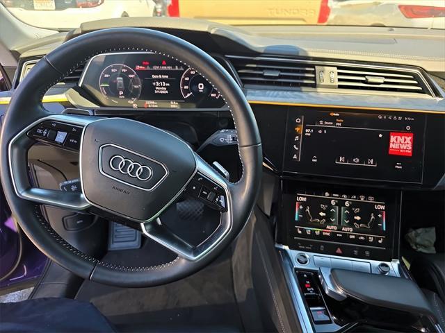 used 2021 Audi e-tron car, priced at $35,999