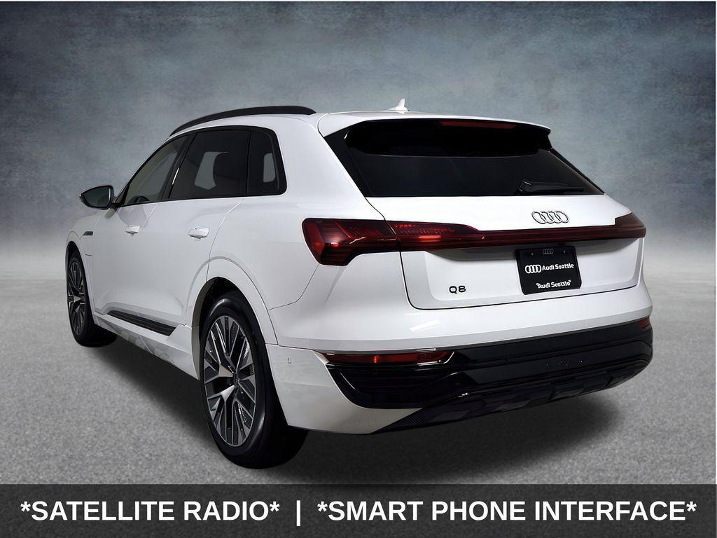 used 2024 Audi Q8 e-tron car, priced at $53,999