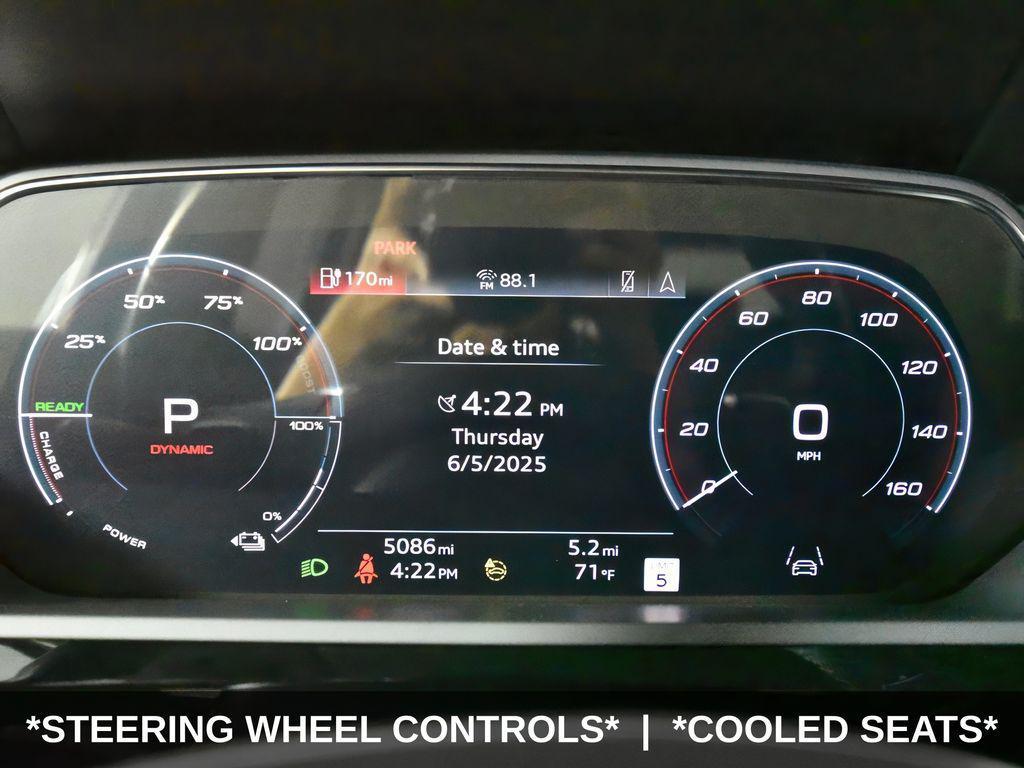used 2024 Audi Q8 e-tron car, priced at $53,999