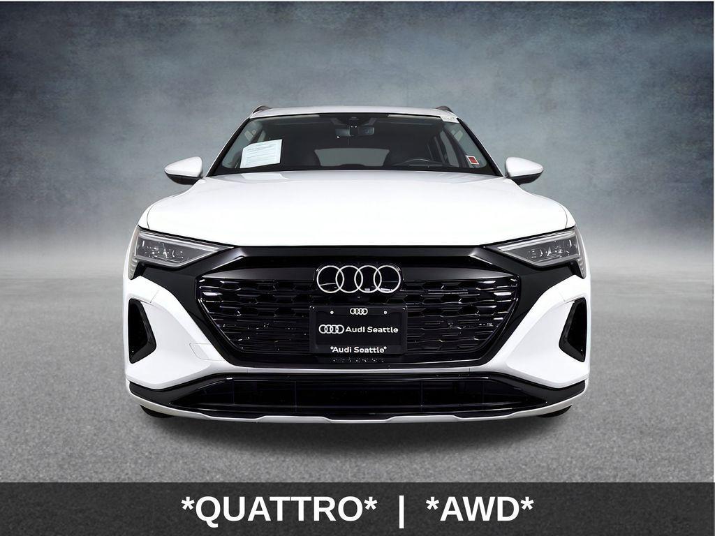 used 2024 Audi Q8 e-tron car, priced at $53,999