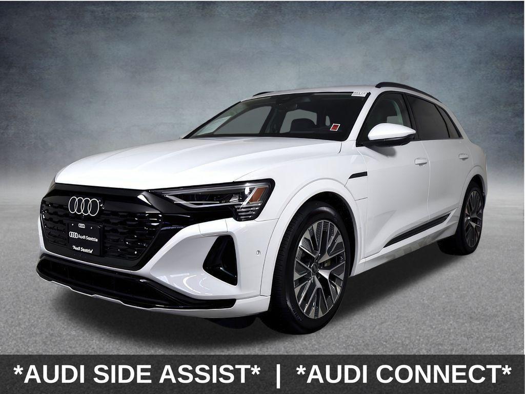 used 2024 Audi Q8 e-tron car, priced at $53,999