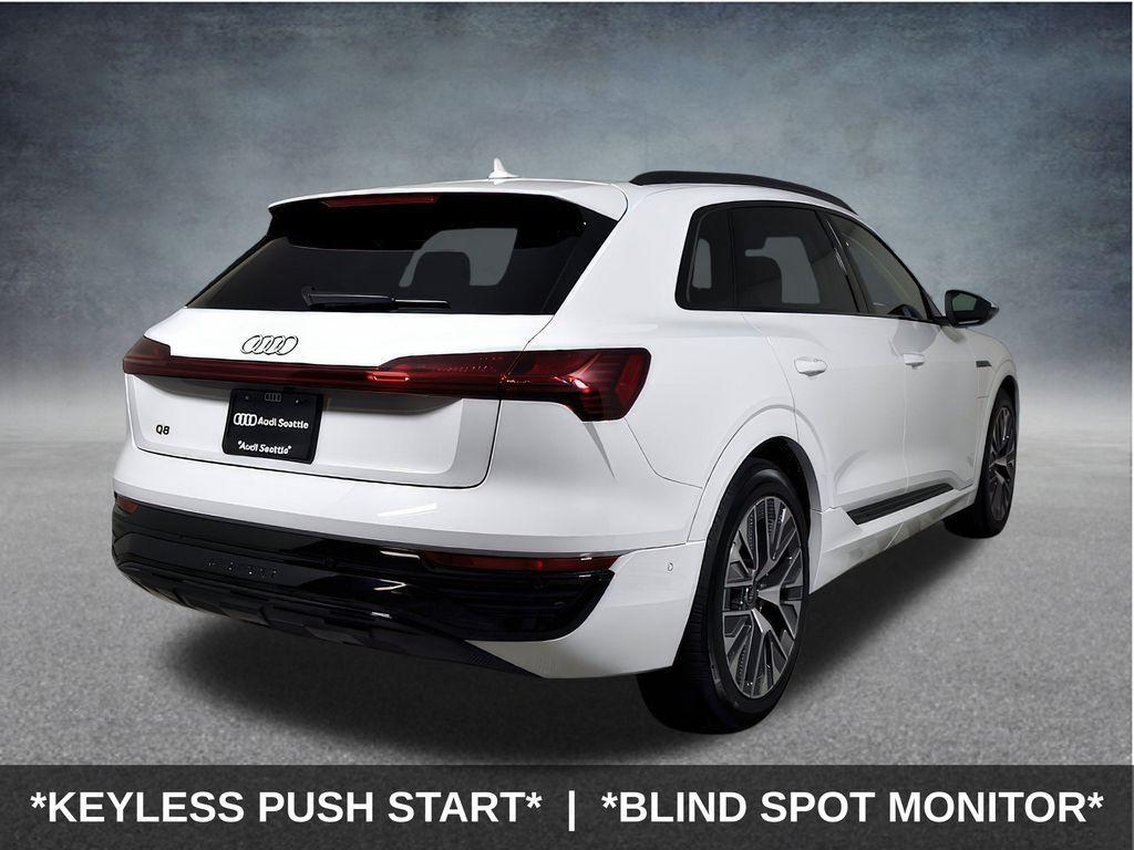 used 2024 Audi Q8 e-tron car, priced at $53,999