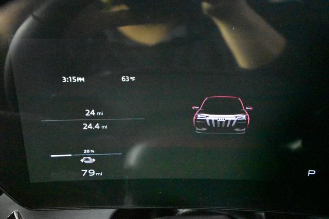 new 2025 Audi Q6 e-tron car, priced at $75,750
