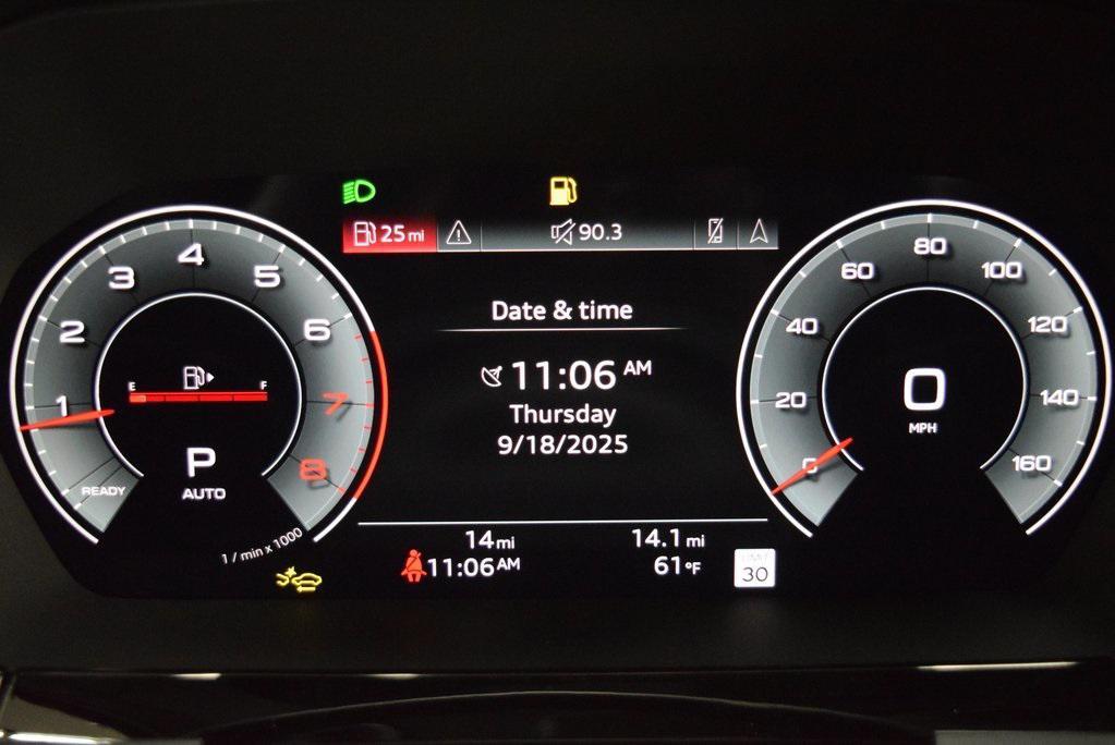 new 2025 Audi A3 car, priced at $47,035