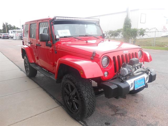 used 2015 Jeep Wrangler Unlimited car, priced at $22,951