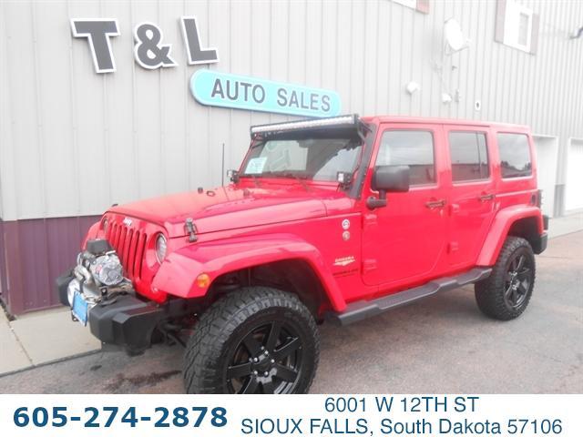 used 2015 Jeep Wrangler Unlimited car, priced at $22,951