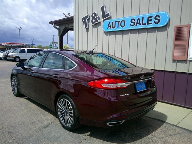 used 2017 Ford Fusion car, priced at $15,951