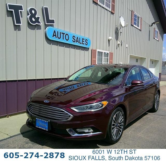 used 2017 Ford Fusion car, priced at $15,951