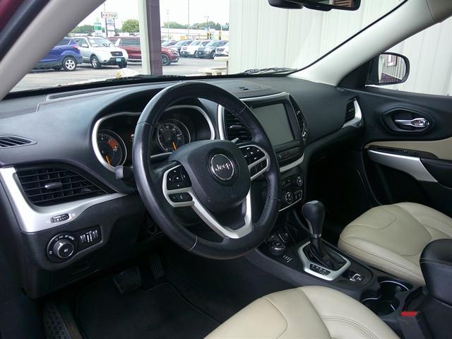 used 2017 Jeep Cherokee car, priced at $15,951