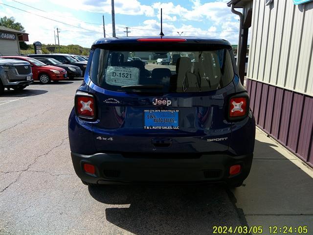 used 2018 Jeep Renegade car, priced at $14,551