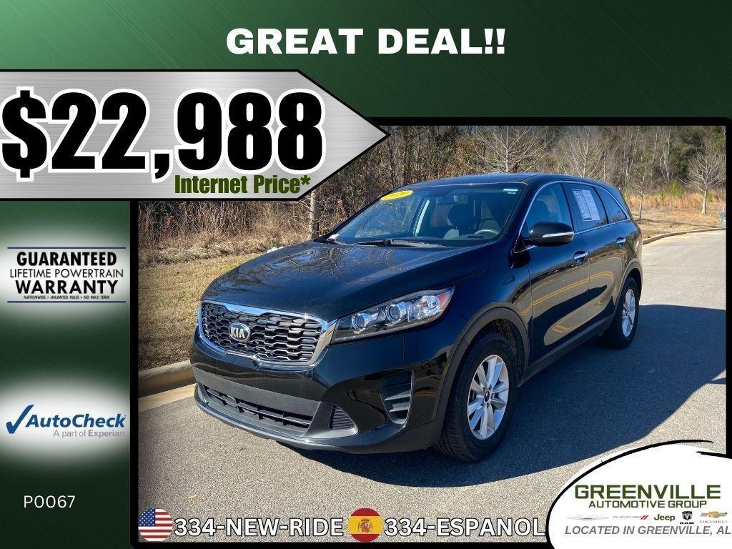 used 2020 Kia Sorento car, priced at $22,988