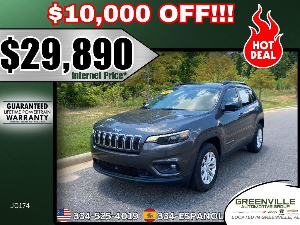 new 2022 Jeep Cherokee car, priced at $29,890