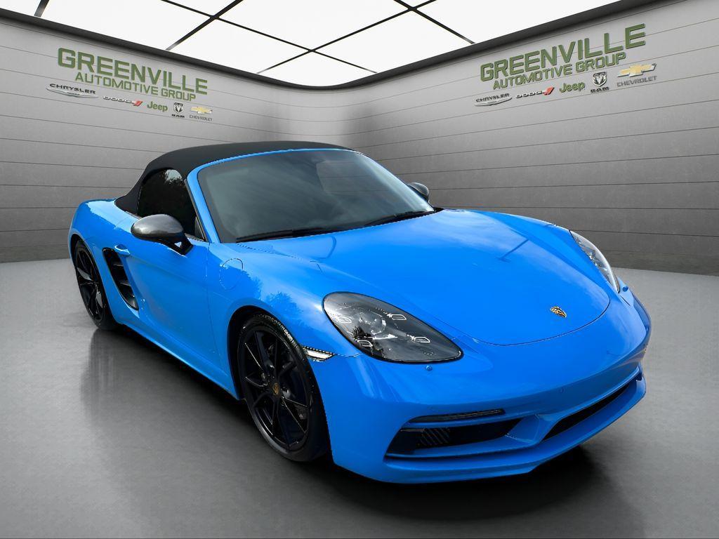 used 2022 Porsche 718 Boxster car, priced at $69,994