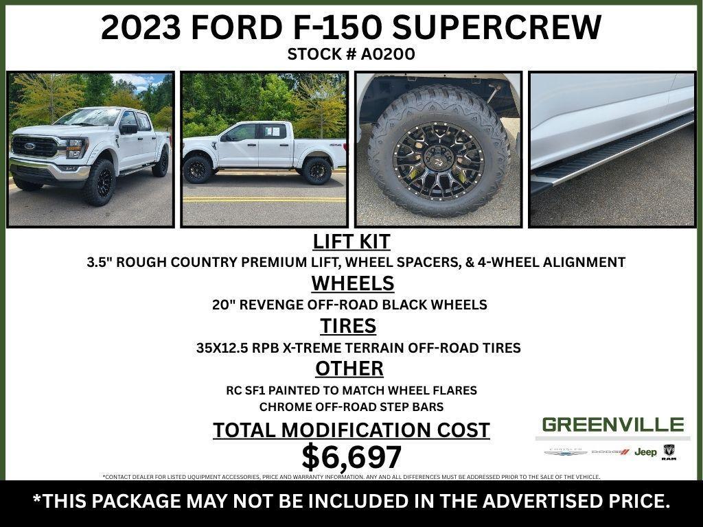 used 2023 Ford F-150 car, priced at $45,919