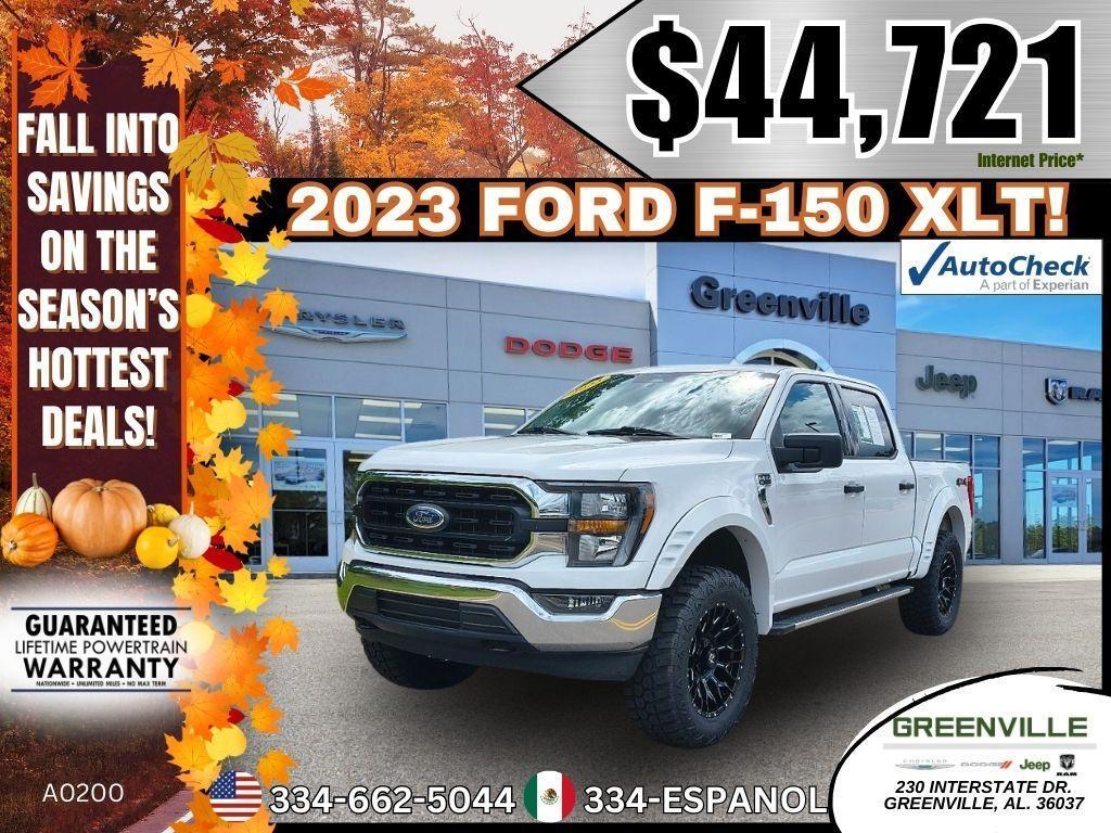 used 2023 Ford F-150 car, priced at $44,721